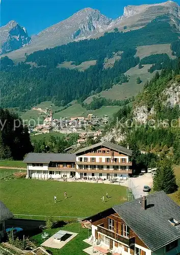 AK / Ansichtskarte Jaun_Boltigen Chalet Koerbifluh Ferienheim Gastlosen Jaun Boltigen