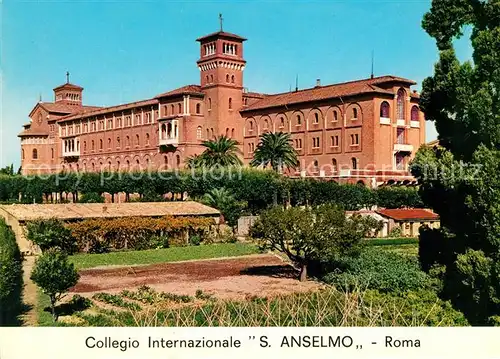 AK / Ansichtskarte Roma_Rom Collegio Internazionale San Anselmo Roma_Rom