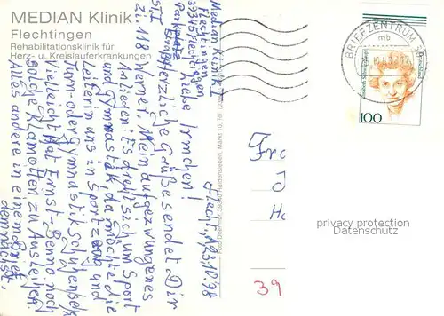 AK / Ansichtskarte Flechtingen REHA Klinik  Flechtingen