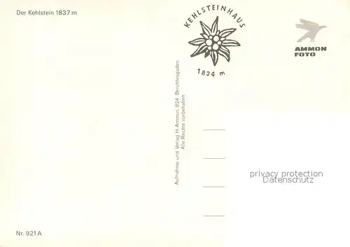 AK / Ansichtskarte Kehlsteinhaus Kehlstein Kehlsteinhaus