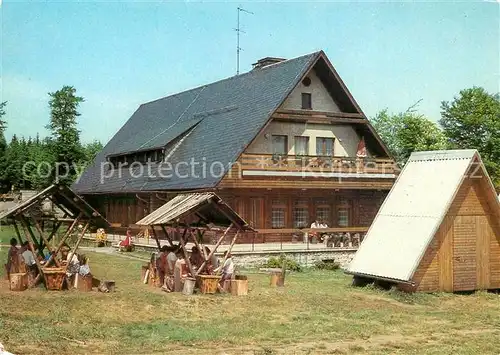 AK / Ansichtskarte Friedrichroda Heuberghaus Rennsteig Friedrichroda