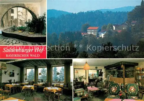 AK / Ansichtskarte Saldenburg Saldenburger Hof Panorama Saldenburg