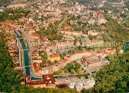 AK / Ansichtskarte Karlovy_Vary Fliegeraufnahme Karlovy Vary