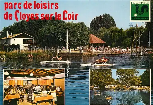 AK / Ansichtskarte Cloyes sur le Loir Parc de Loisirs Cloyes sur le Loir