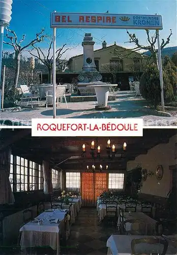 AK / Ansichtskarte Roquefort la Bedoule Restaurant Bel Respire Roquefort la Bedoule