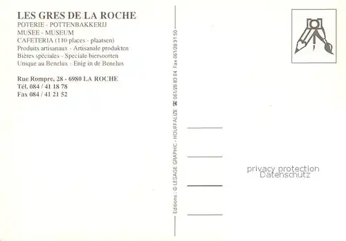 AK / Ansichtskarte La_Roche_Madoux Les Gries de La Roche Poterie Musee La_Roche_Madoux