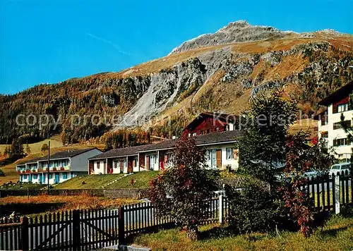 AK / Ansichtskarte Samedan Skihaus der Eisenbahner Bern Samedan