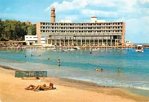 AK / Ansichtskarte Alexandria_Alexandrie_Aegypten Hotel Palaestina Alexandria_Alexandrie