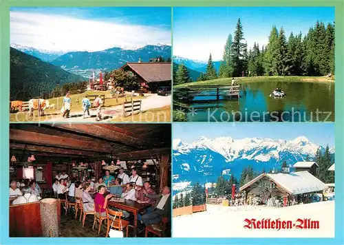 AK / Ansichtskarte Altenmarkt_Pongau Reitlehen Alm  Ski Berghuette Altenmarkt Pongau