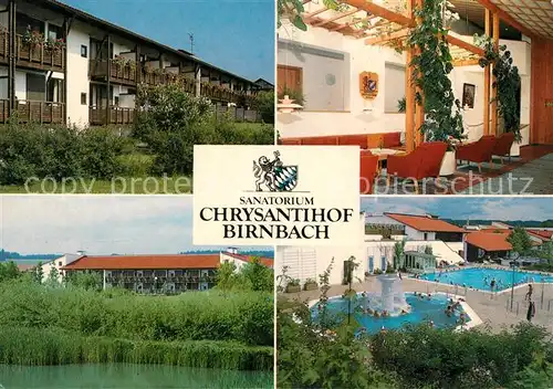 AK / Ansichtskarte Birnbach_Rottal Sanatorium Chrysantihof Birnbach Rottal
