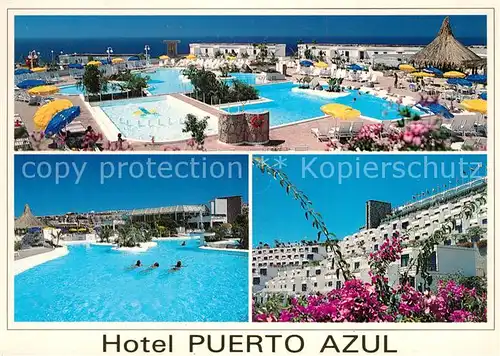 AK / Ansichtskarte Puerto_Rico_Gran_Canaria Hotel Puerto Azul Puerto_Rico_Gran_Canaria