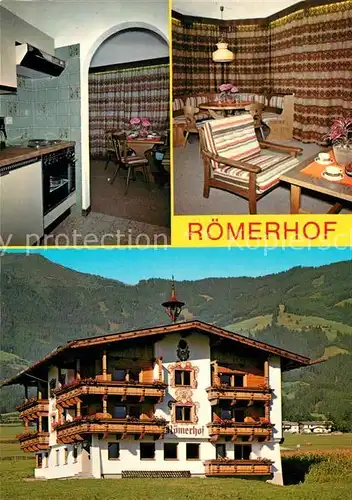 AK / Ansichtskarte Kapfing_Fuegen Ferienwohnungen Roemerhof Kapfing Fuegen
