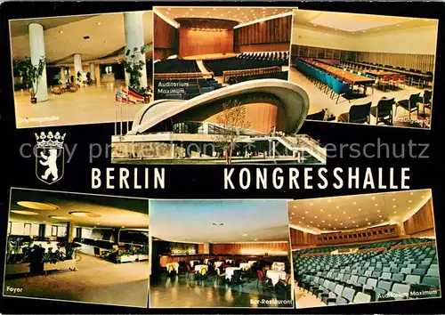 AK / Ansichtskarte Berlin Kongresshalle Berlin