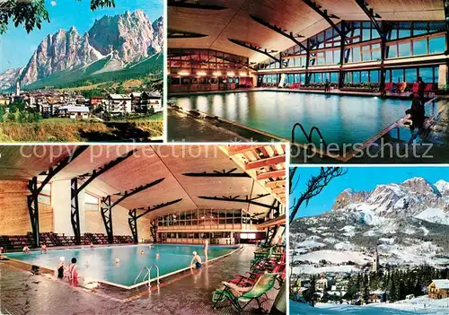AK / Ansichtskarte Cortina_d_Ampezzo Piscina Cortina Cortina_d_Ampezzo
