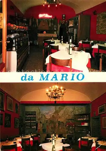 AK / Ansichtskarte Roma_Rom Trattoria Pizzeria da Mario Roma_Rom