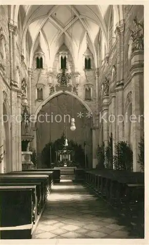AK / Ansichtskarte Trebic Basilika sv. Prokopa innen Trebic