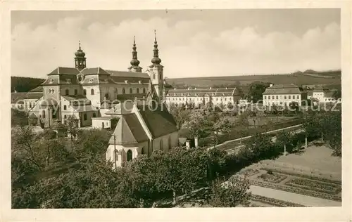 AK / Ansichtskarte Velehrad Kirchenpartie Velehrad
