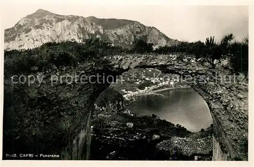 AK / Ansichtskarte Capri Panorama Capri