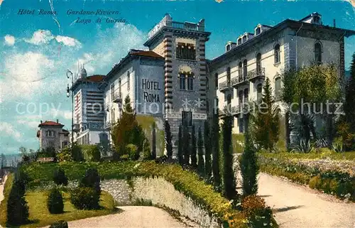 AK / Ansichtskarte Gardone Riviera Hotel Roma al Lago di Garda Gardone Riviera