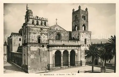 AK / Ansichtskarte Monreale Il Duomo Monreale