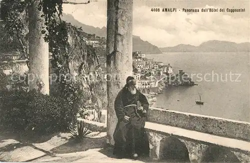 AK / Ansichtskarte Amalfi Panorama dall Hotel dei Cappuccini Priester Amalfi