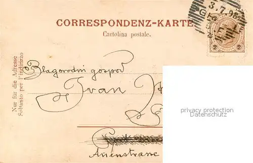 AK / Ansichtskarte Trieste Canal Grande Trieste