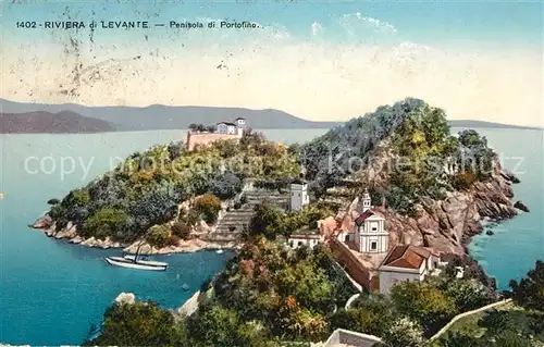 AK / Ansichtskarte Portofino_Liguria Penisola di Portofino Riviera di Levante Portofino Liguria