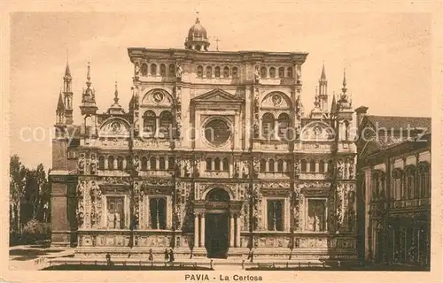 AK / Ansichtskarte Pavia La Certosa Kloster Pavia