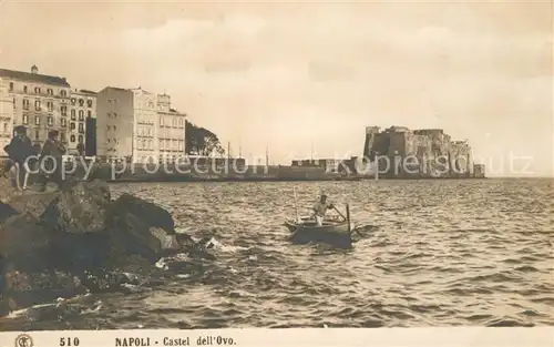 AK / Ansichtskarte Napoli_Neapel Castel dell Ovo Napoli Neapel