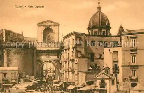 AK / Ansichtskarte Napoli_Neapel Porta Capuana Napoli Neapel