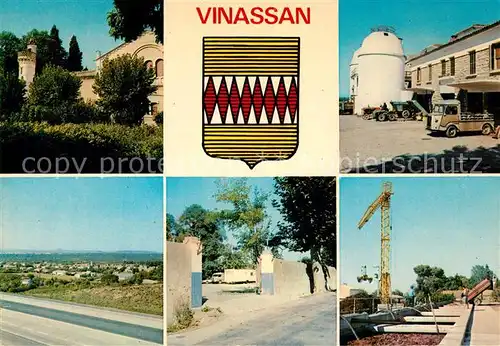 AK / Ansichtskarte Vinassan Cave Cooperative La Distillerie Camping Vinassan