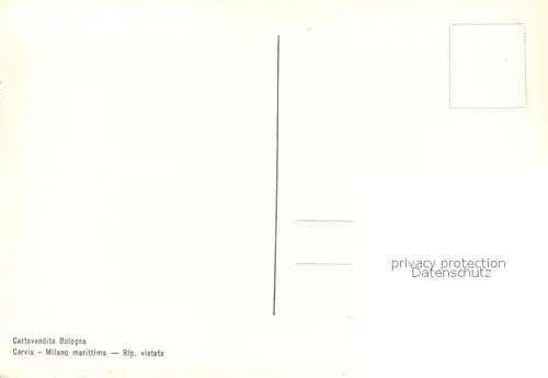 AK / Ansichtskarte Cervia La Spiaggia Strand Cervia