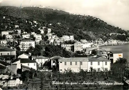 AK / Ansichtskarte Andora Villaggio Pineta Riviera dei fiori Andora