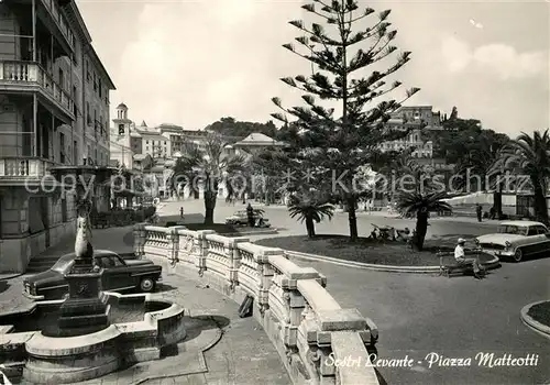 AK / Ansichtskarte Sestri_Levante Piazza Matteotti Sestri_Levante