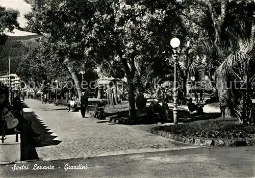 AK / Ansichtskarte Sestri_Levante Giardini Sestri_Levante