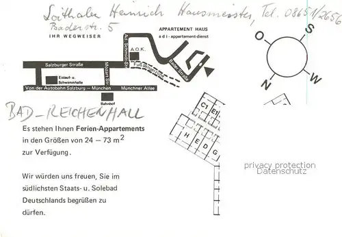 AK / Ansichtskarte Bad_Reichenhall Schloss Herrenchiemsee Berchtesgaden Ruhpolding Bad_Reichenhall