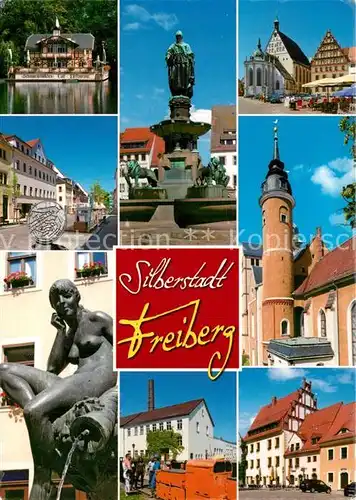AK / Ansichtskarte Freiberg_Sachsen Schwanenschloesschen Freiberg Sachsen
