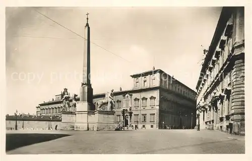 AK / Ansichtskarte Roma_Rom Palazzo del Quirinale Monumento Roma_Rom