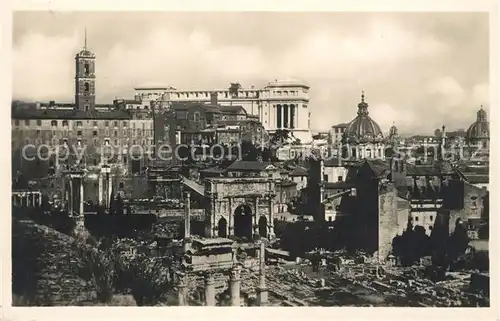 AK / Ansichtskarte Roma_Rom Foro Romano Ruinen Antike Staette Roma_Rom