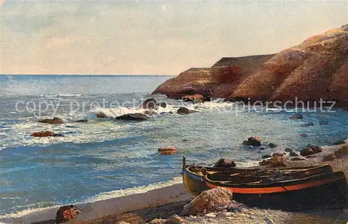 AK / Ansichtskarte Ventimiglia_Liguria Strand Fischerboot Kueste Riviera di Ponente Photochromie Serie 139 Nr 2650 