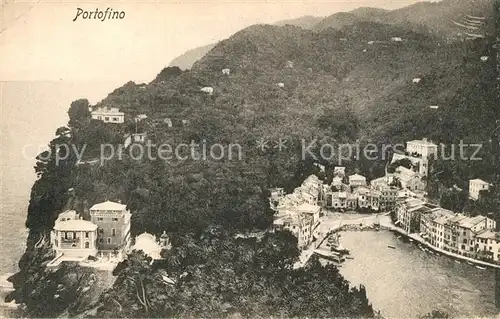 AK / Ansichtskarte Portofino_Liguria Veduta aerea Portofino Liguria