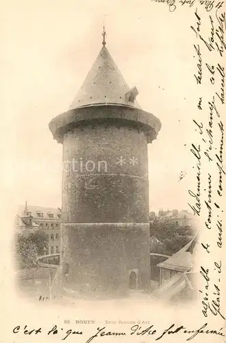 AK / Ansichtskarte Rouen Tour Jeanne d Arc Rouen