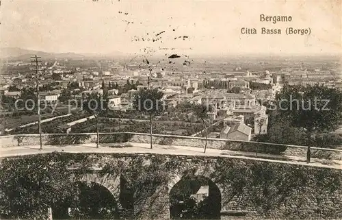 AK / Ansichtskarte Bergamo Panorama Citta Bassa Bergamo