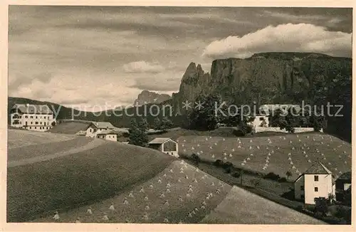 AK / Ansichtskarte Collalbo_sul_Renon_Klobenstein Panorama Dolomiten 