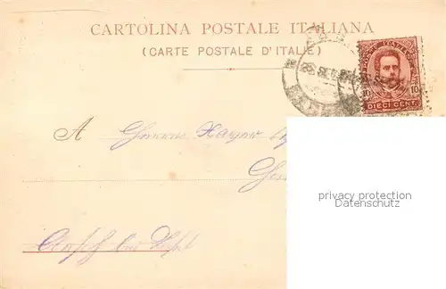 AK / Ansichtskarte Assisi_Umbria Convento di San Francesco Statua Monumento Assisi Umbria