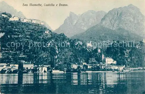 AK / Ansichtskarte San_Mamette Castello e Drano San_Mamette
