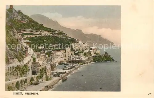 AK / Ansichtskarte Amalfi Panorama Amalfi
