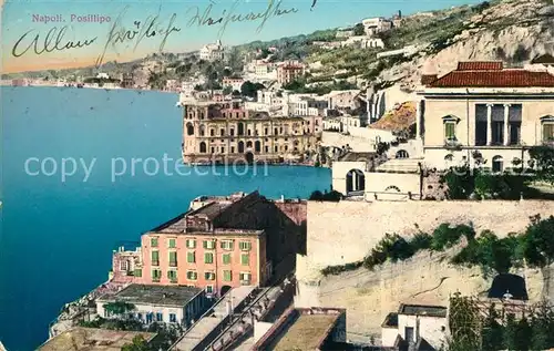 AK / Ansichtskarte Posillipo_Neapel Panorama Posillipo Neapel