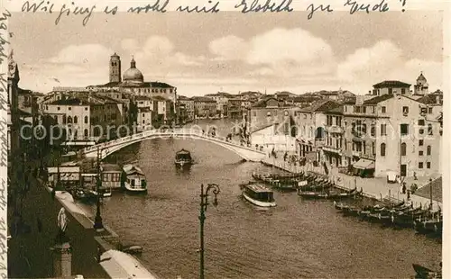 AK / Ansichtskarte Venezia_Venedig Ponte degli Scalzi Venezia Venedig