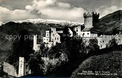 AK / Ansichtskarte Sluderno_Suedtirol Castel Coira Val di Venosta Sluderno Suedtirol